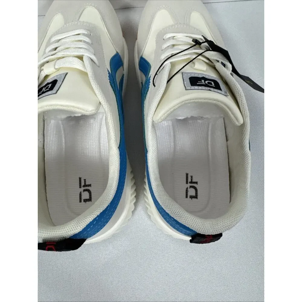 De Florance Cloudea Vintage Sneakers White Blue Low Top Women’s US 11 NWT